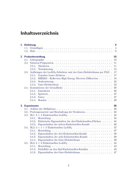 Untersuchung des Feldeffektes an SrTiO3/LaAlO3-Heterostrukturen