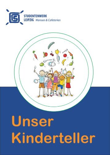 Flyer zum "Kinderteller" - Studentenwerk Leipzig