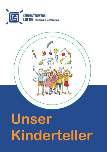 Flyer zum "Kinderteller" - Studentenwerk Leipzig