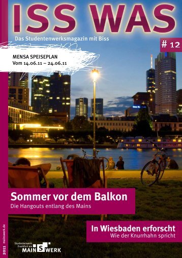 NÂ° 12 - Studentenwerk Frankfurt am Main