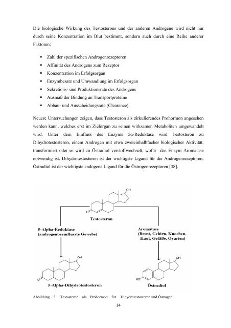 Der Einfluss von Testosteron auf kognitive Leistungen und die EEG ...