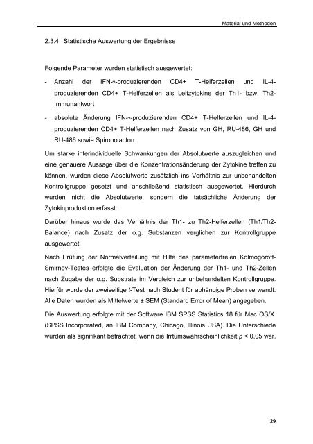 Die regulatorische Rolle von Cortisol und Wachstumshormon auf ...