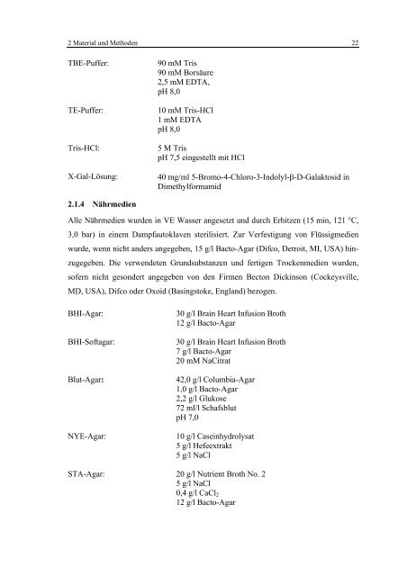 Regulationsmechanismen von Oxacillinresistenz und Biofilmbildung ...