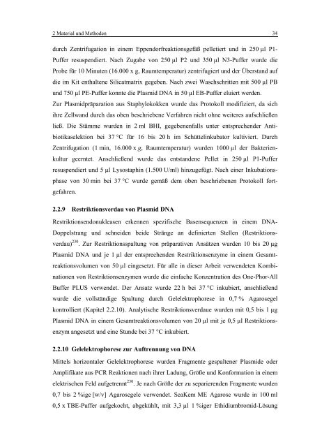 Regulationsmechanismen von Oxacillinresistenz und Biofilmbildung ...