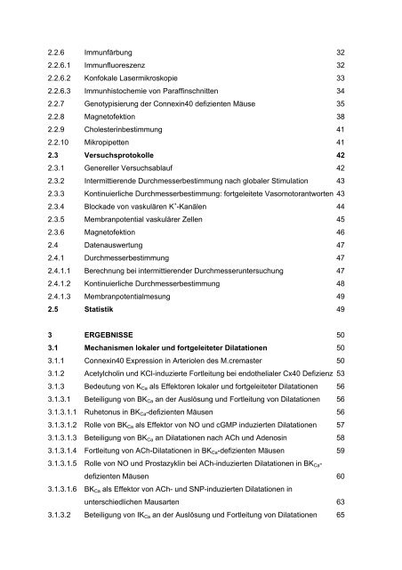 AUFSTEIGENDE DILATATIONEN - Universität zu Lübeck