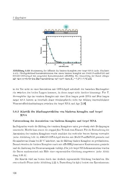 Biochemische Charakterisierung der siRNA-vermittelten Erkennung ...