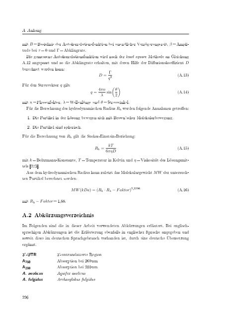 Biochemische Charakterisierung der siRNA-vermittelten Erkennung ...