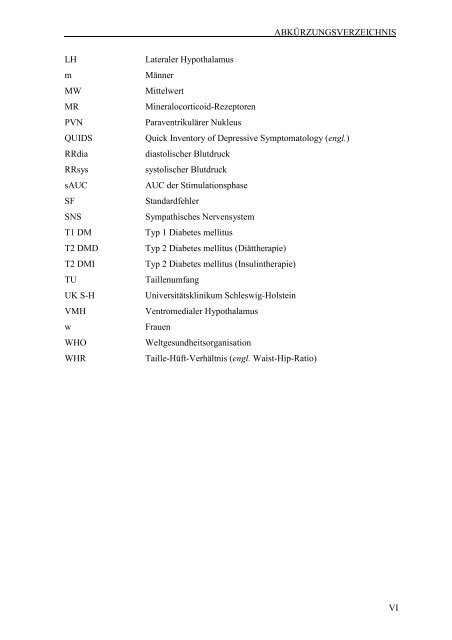 1 EINLEITUNG UND HYPOTHESEN - Universität zu Lübeck