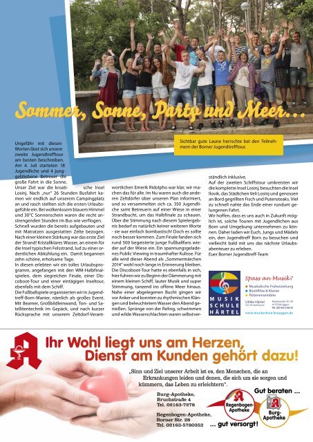 Stadtjournal Brüggen August 2014