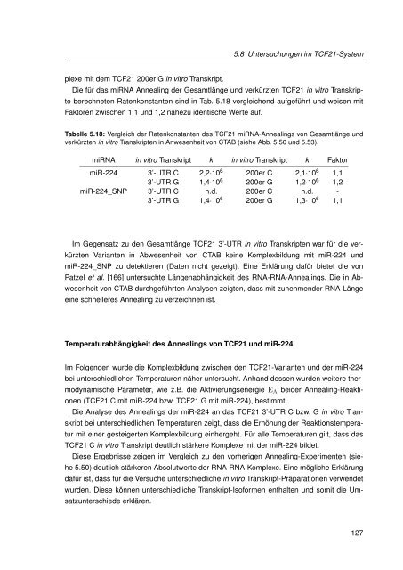 Mechanistische Analysen zu Krankheits-korrelierten SNPs in ...