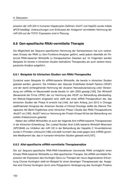 Mechanistische Analysen zu Krankheits-korrelierten SNPs in ...