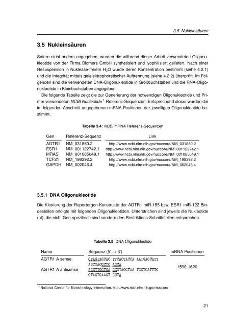 Mechanistische Analysen zu Krankheits-korrelierten SNPs in ...