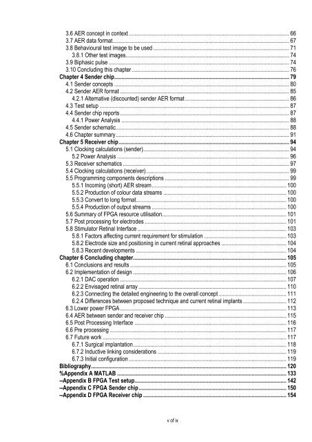 Retinal Prosthesis Dissertation - Student Home Pages