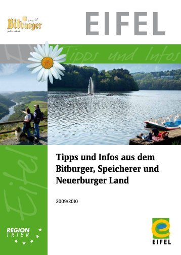 Tipps und Infos aus dem Bitburger, Speicherer und Neuerburger Land