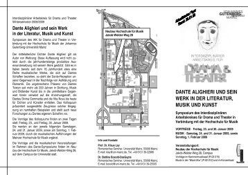 Flyer mit detailliertem Programm (Stand: 28.01.09) als PDF-Datei