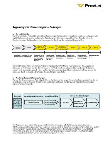 Abgeltung von Vorleistungen,