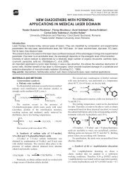 new diazoethers with potential applications in medical laser domain