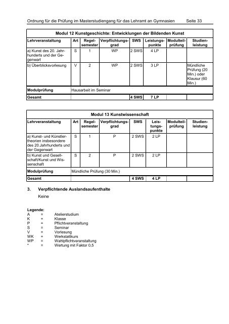 PrÃ¼fungsordnung Master of Education - StudienbÃ¼ros des ...