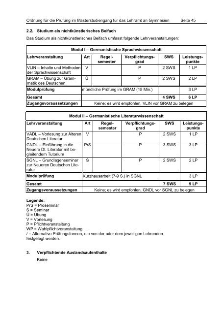 PrÃ¼fungsordnung Master of Education - StudienbÃ¼ros des ...