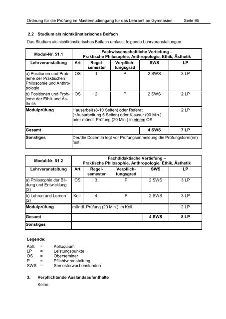 PrÃ¼fungsordnung Master of Education - StudienbÃ¼ros des ...