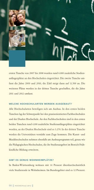 Hochschule 2012 - Ministerium für Wissenschaft, Forschung und ...