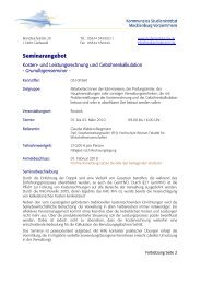 Seminarangebot - Kommunales Studieninstitut Mecklenburg ...