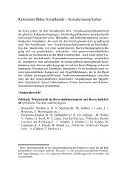 ThemenÃ¼bersicht Sozialkunde/Sozialwissenschaften - Studienkolleg