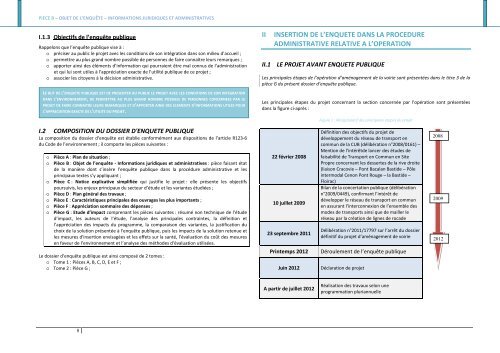 Projet d'amÃ©nagement de voirie Permettant une liaison bus pour le ...