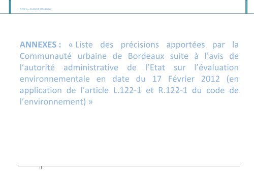 Projet d'amÃ©nagement de voirie Permettant une liaison bus pour le ...