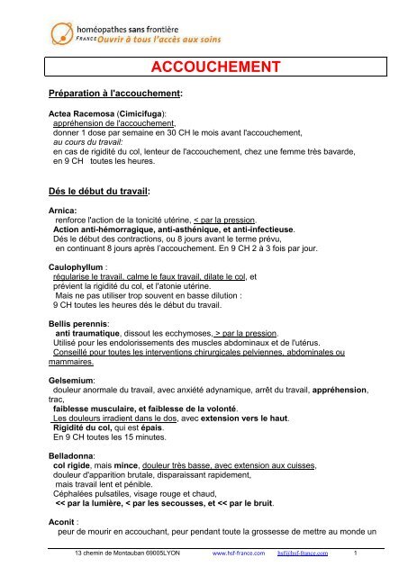 Accouchement
