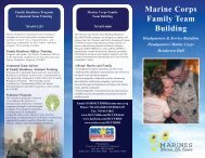 MCFTB Brochure - Marine Corps Community Services