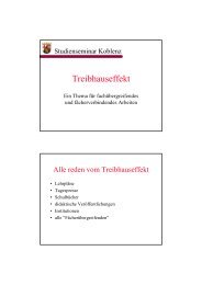 Treibhauseffekt