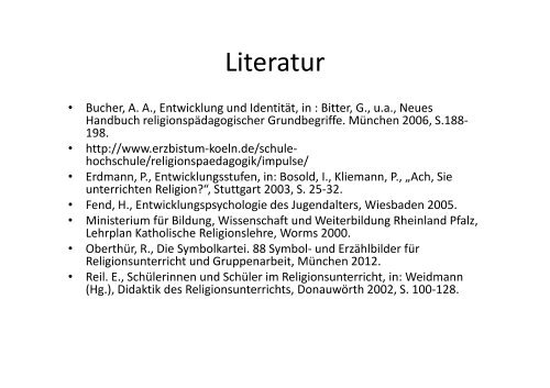 Religionsunterricht Religionsunterricht für die Oberstufe planen und ...