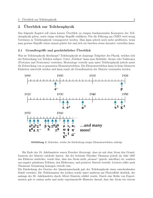 Handout zum CERN-Besuch vom 10. Oktober ... - studienstiftung.ch