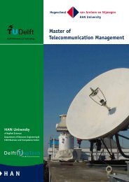Master of Telecommunication Management - Studieren in Holland