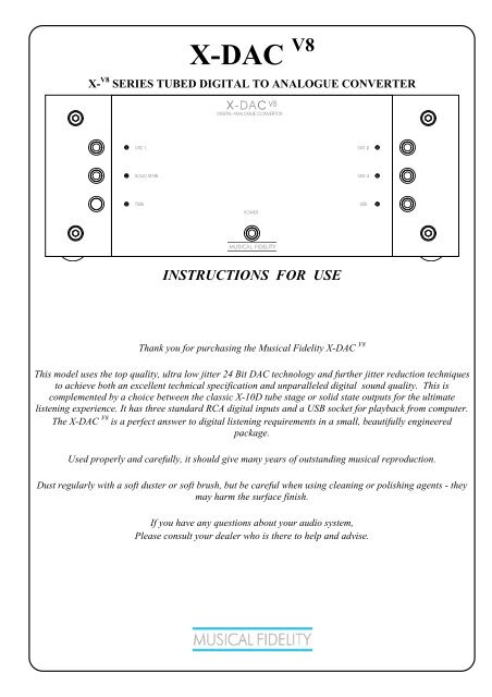 Musical Fidelity Driver Download