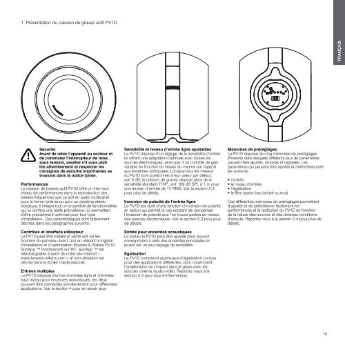 Subwoofer - Studio 22