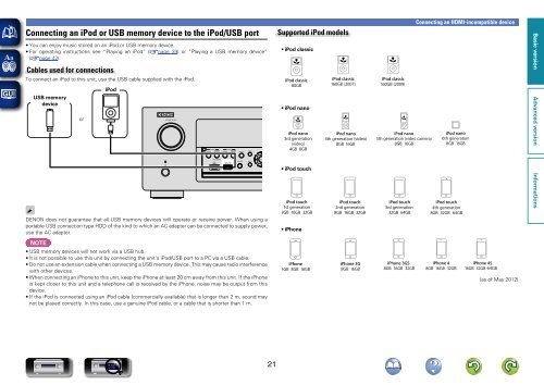 Denon AVR-3313 Manual - Audio Products Australia