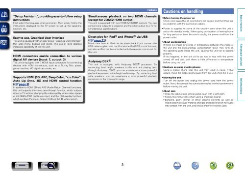 Denon AVR-3313 Manual - Audio Products Australia
