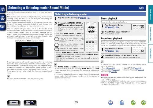 Denon AVR-3313 Manual - Audio Products Australia