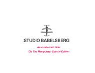 Die The Manipulator Special-Edition - Studio Babelsberg