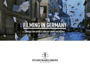 production services and soft money incentives - Studio Babelsberg
