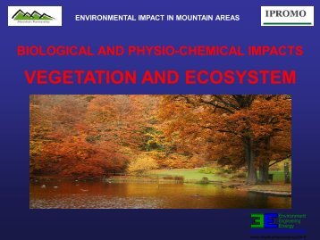 biological and physio-chemical impacts