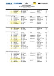 vorläufige Nennungsliste 125. ADAC Rallycross Estering Buxtehude