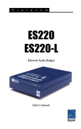 ES220 & ES220-L - Digigram