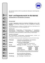 Kauf- und Reparaturrecht im Kfz-Betrieb - Studium-kfz-ausbildung.de