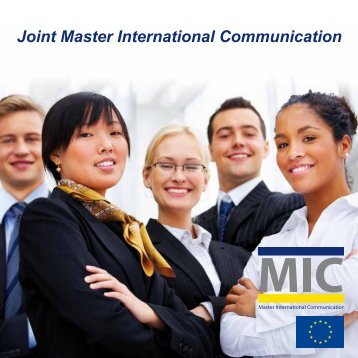 Joint Master International Communication - study-lamn.by