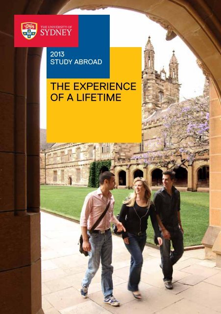 Study Abroad brochure - The University of Sydney