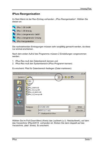 IPlus-Reorganisation - DeCon GmbH