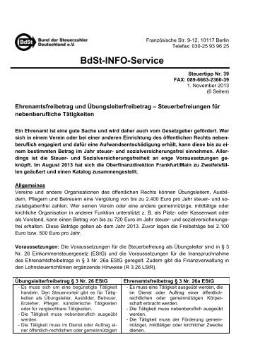 BdSt-INFO-Service